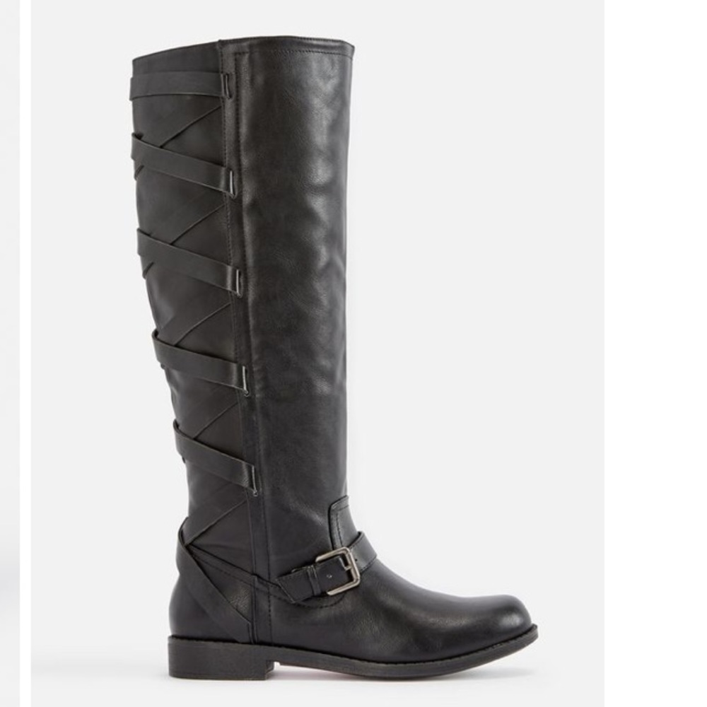 Justfab black boots